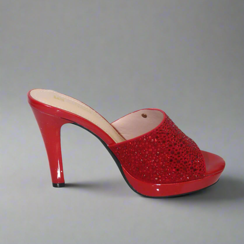 Aimeigao Red Heels & Matching Purse Set