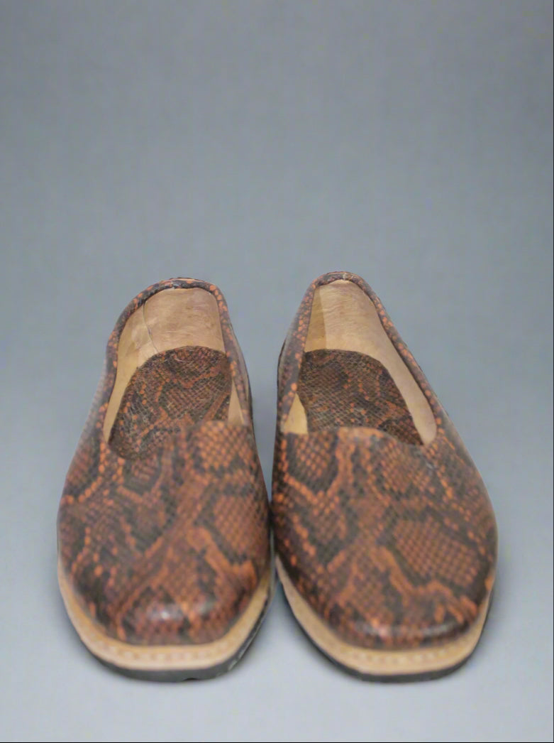 Chestnut Python Marbuk Shoes