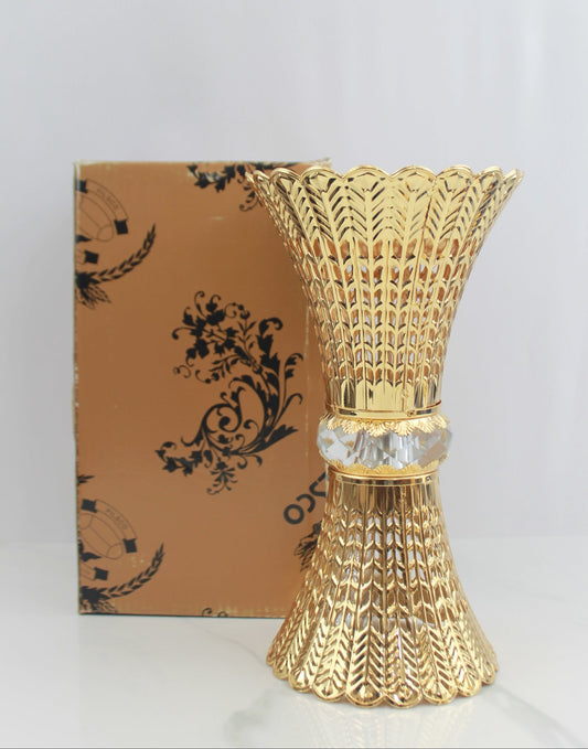 Crystal Crown Burner – Gold Large