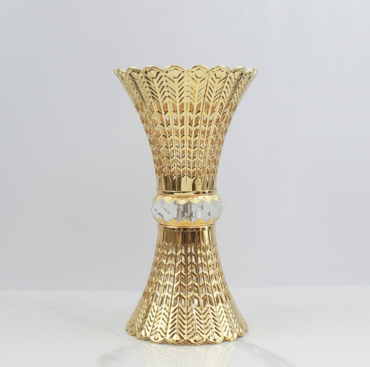 Crystal Crown Burner – Gold Large