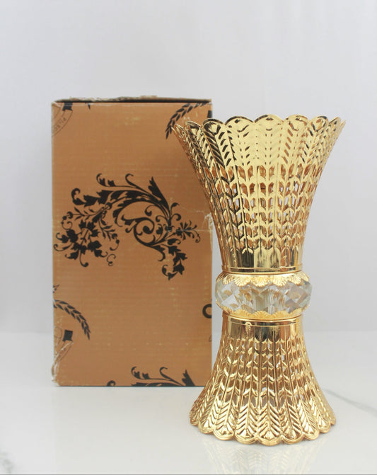 Crystal Crown Burner – Gold Medium