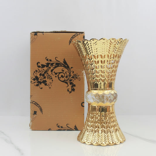 Crystal Crown Burner – Gold Medium