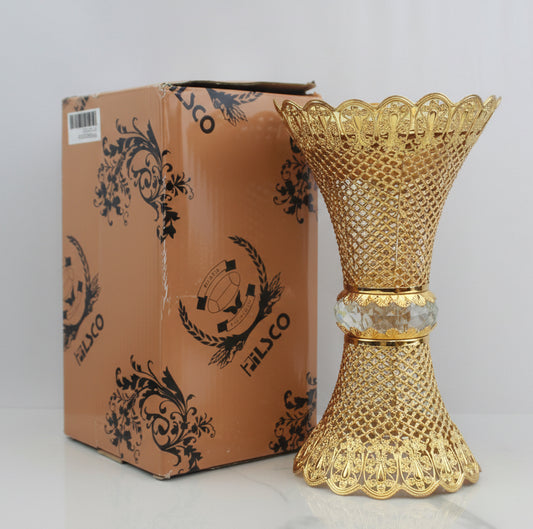 Crystal Crown Burner – Mesh Lace Gold