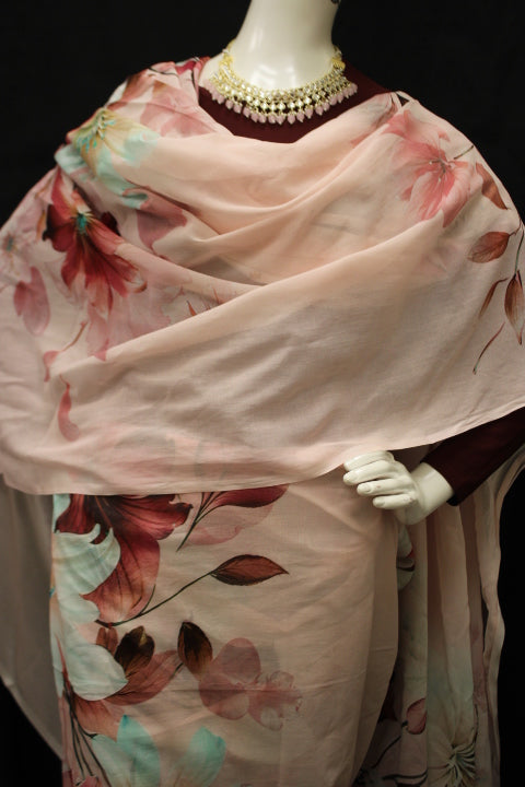 Pink And Burgundy Toub