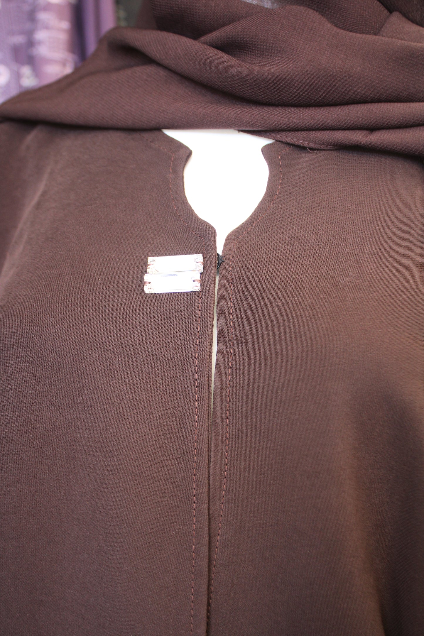 Two Piece Brown Abaya