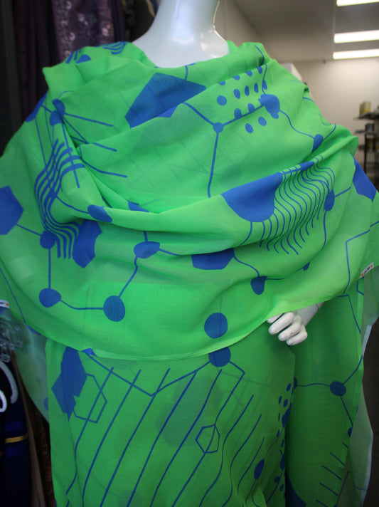 Diana London Sudanese Women Toub – Lime Green