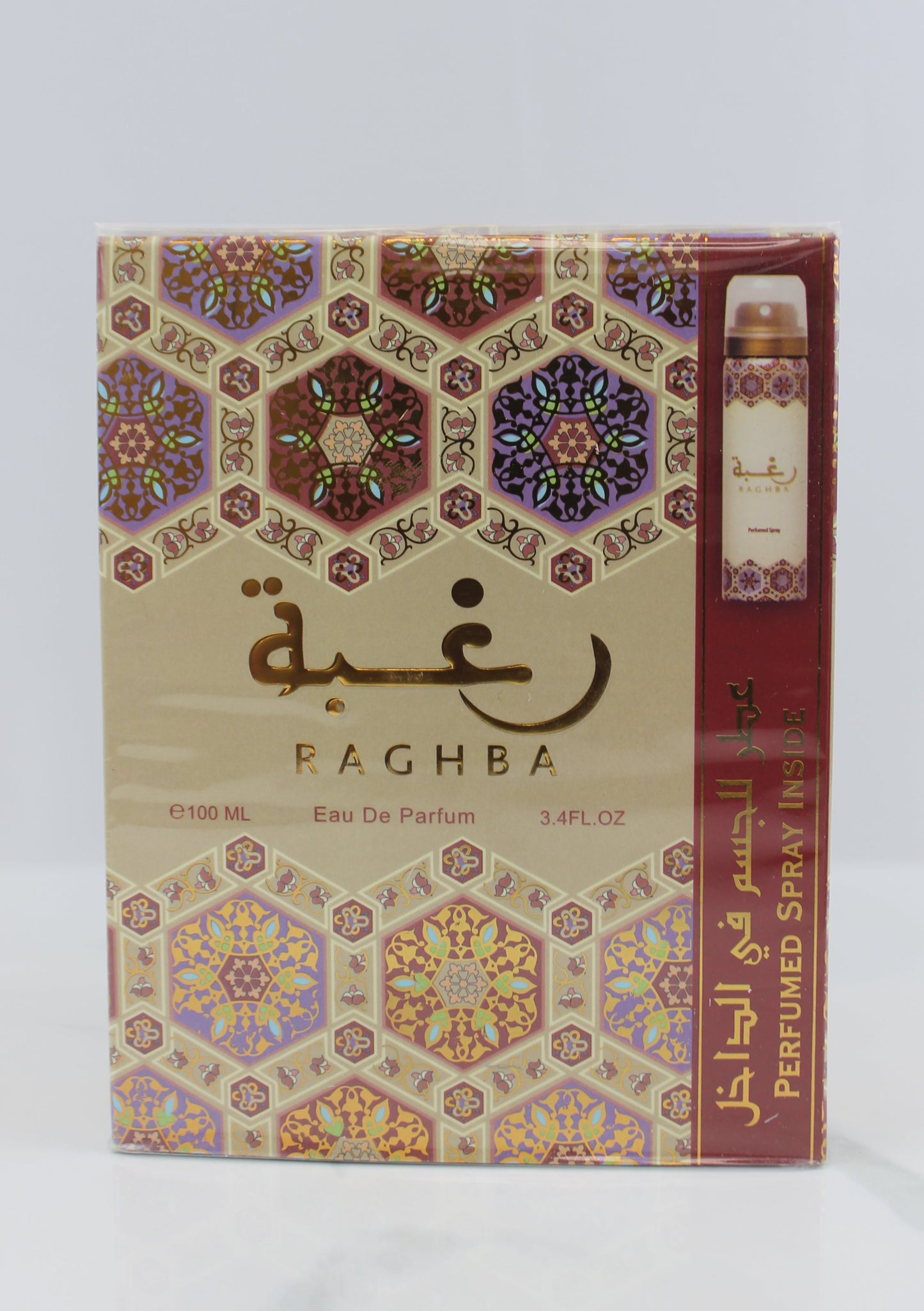 Lattafa Raghba – Eau de Parfum 100ml / 3.4 fl oz + 50ml 1.7 fl oz