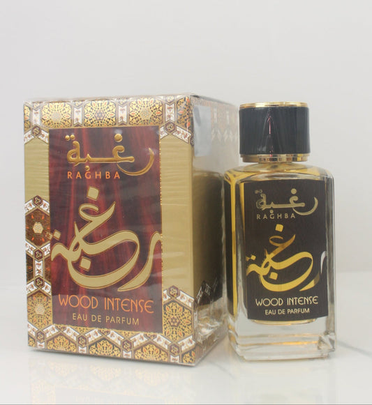 Lattafa Raghba Wood Intense – Eau de Parfum 100ml / 3.4 fl oz