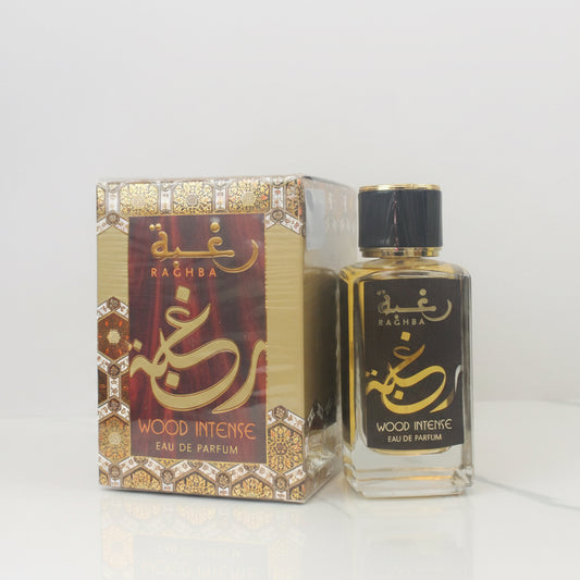 Lattafa Raghba Wood Intense – Eau de Parfum 100ml / 3.4 fl oz