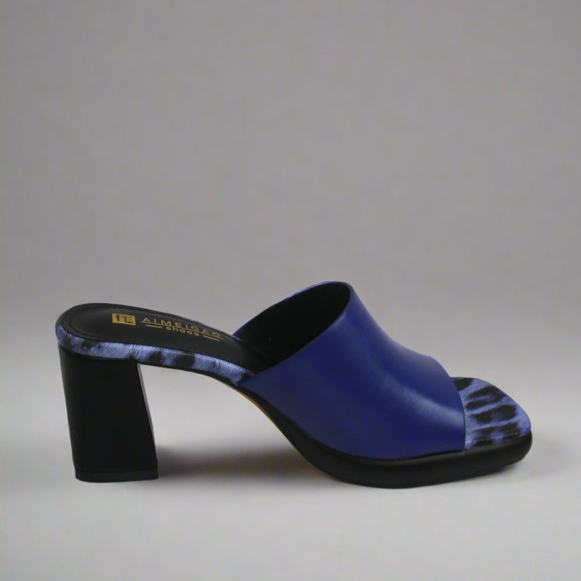 Royal Blue Heels & Clutch Set