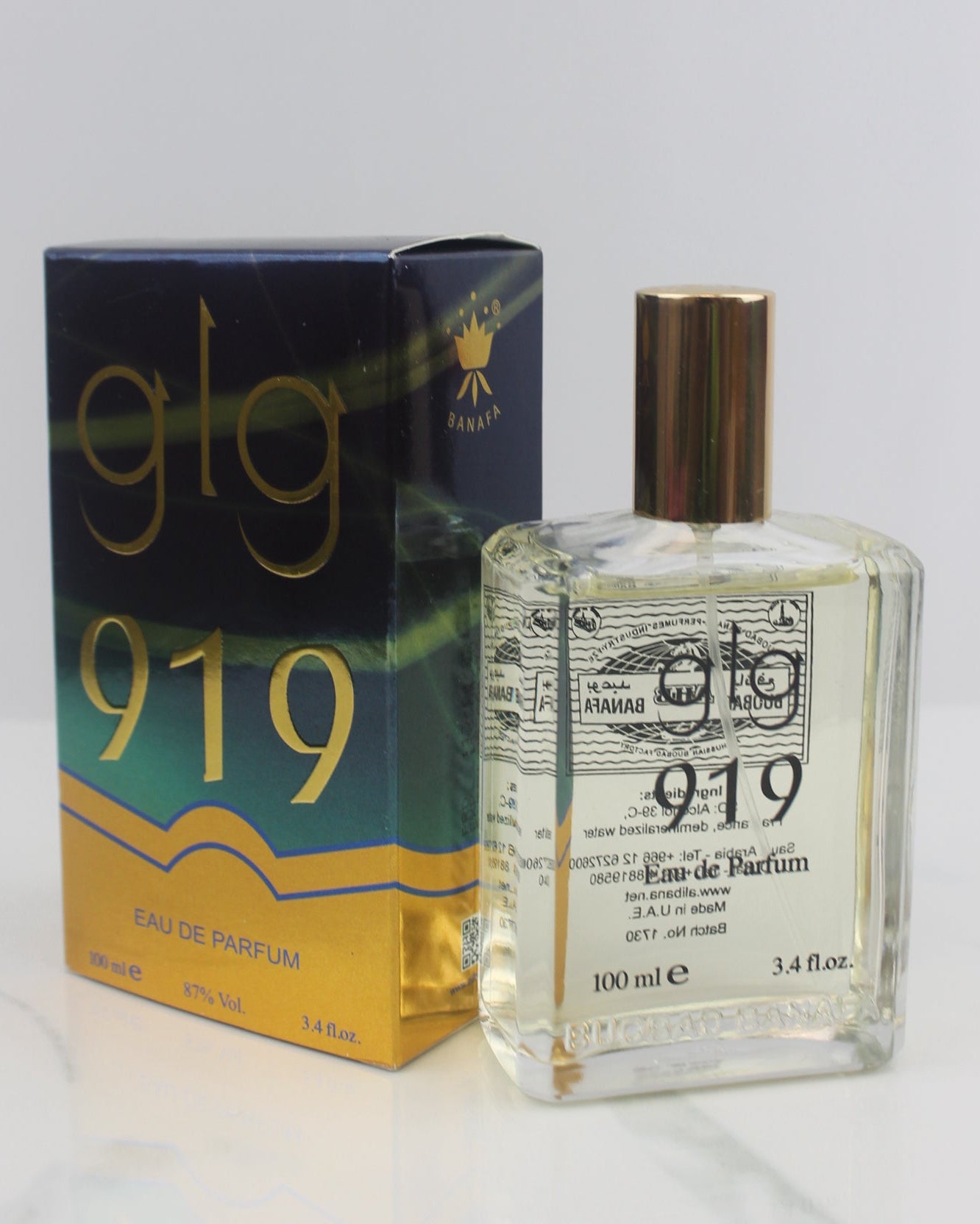 Banafa 919 – Eau de Parfum 100ml /  Fl. 3.4 Oz.
