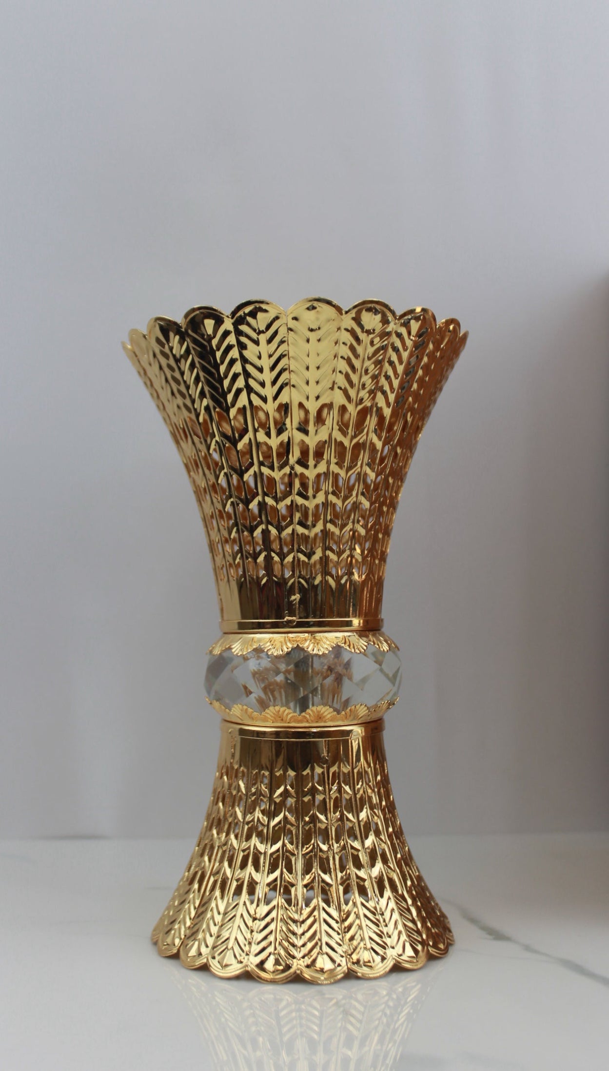 Crystal Crown Burner – Gold Medium