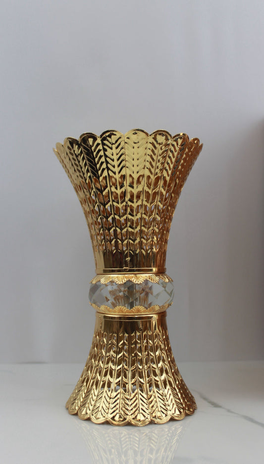 Crystal Crown Burner – Gold Medium