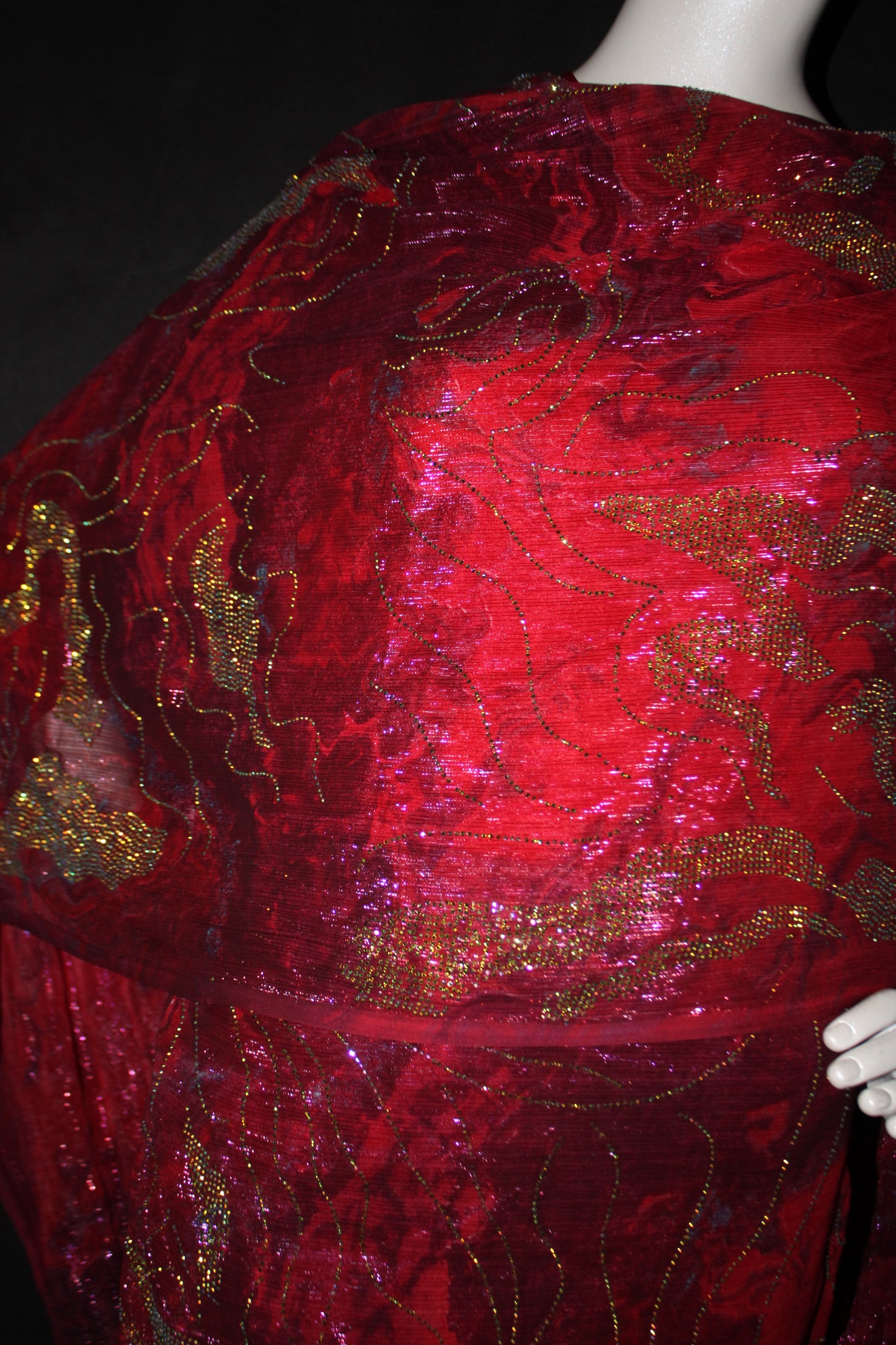 Royal Red Sudanese Women Toub