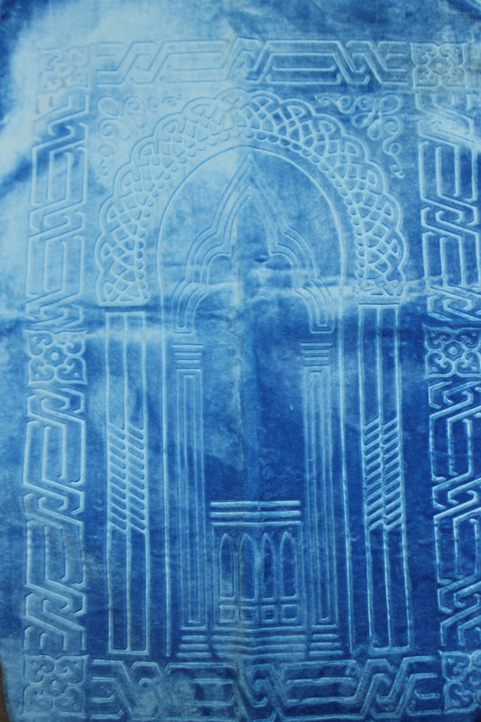 Royal Blue Prayer Rug
