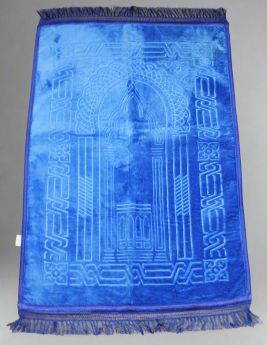 Royal Blue Prayer Rug