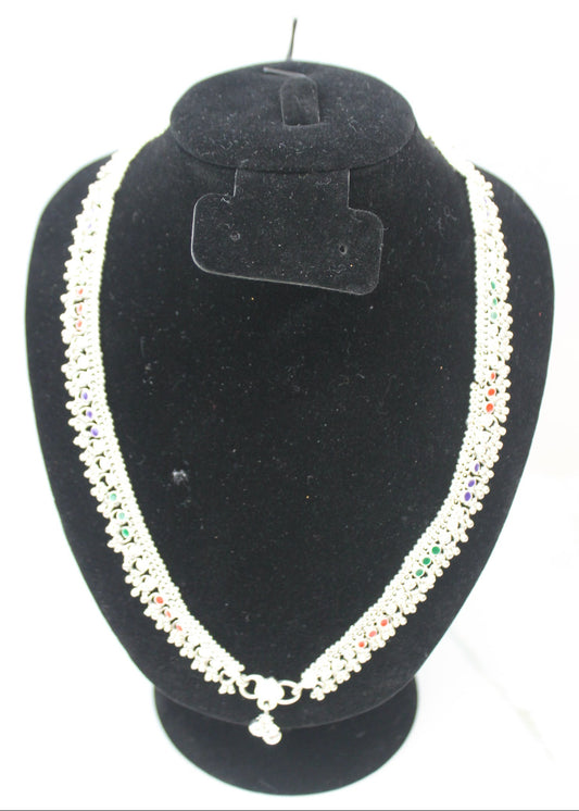 Silver Choker Necklace