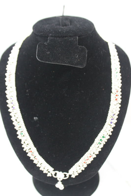 Silver Choker Necklace