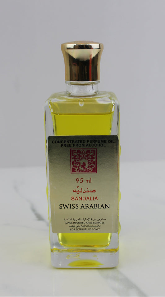 Swiss Arabian Sandalia Oil – Concentrated Perfume 95ml
