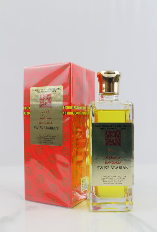 Swiss Arabian Sandalia Oil – Concentrated Perfume 95ml