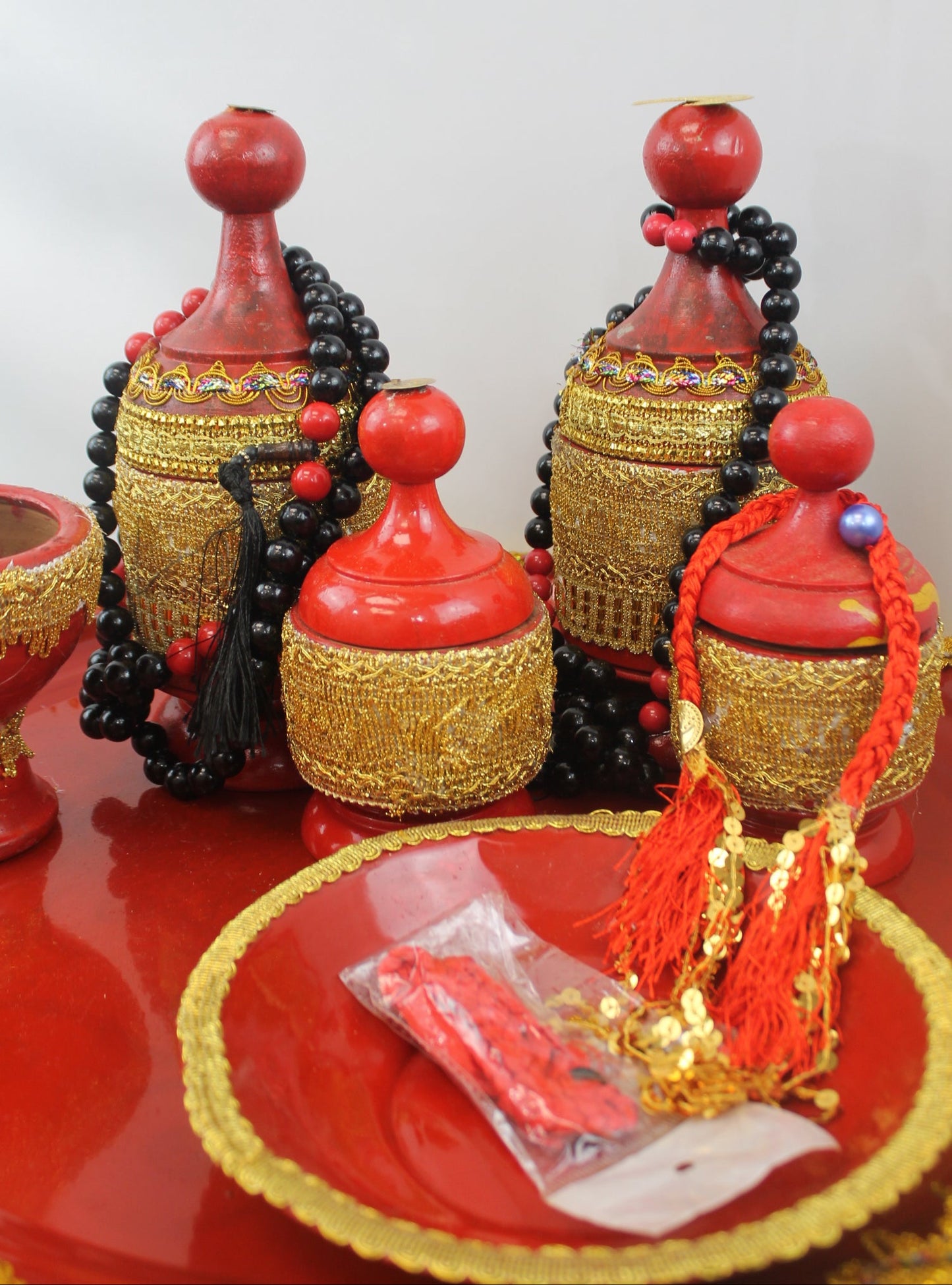 Zahra Royal Bakhoor Set – Handmade UAE Gold Edition